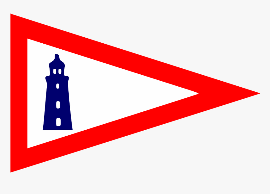 Us Lighthouse Service Flag, HD Png Download