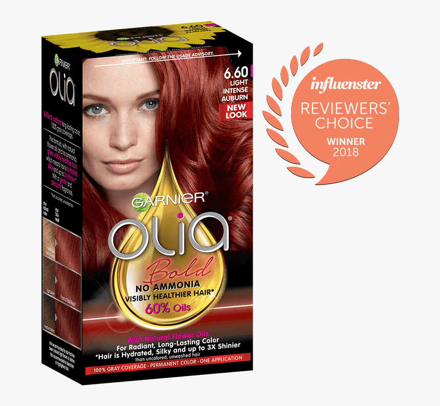 Garnier Olia Darkest Platinum Brown, HD Png Download