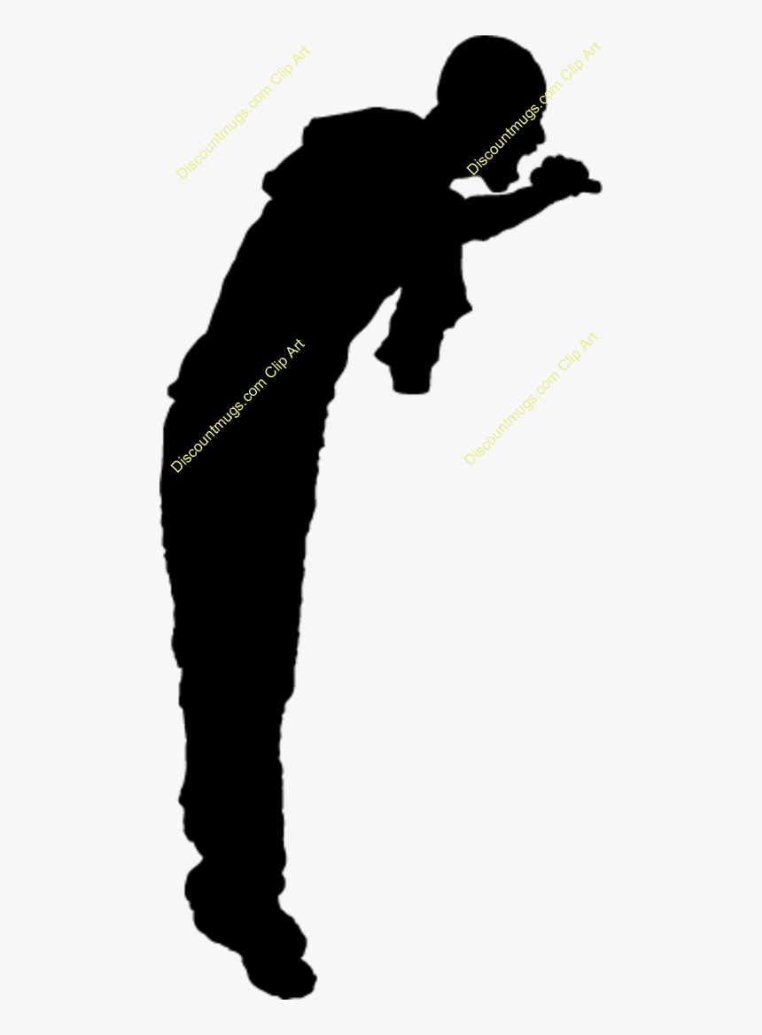 Shoe Line Angle Clip Art Silhouette - Silhouette, HD Png Download