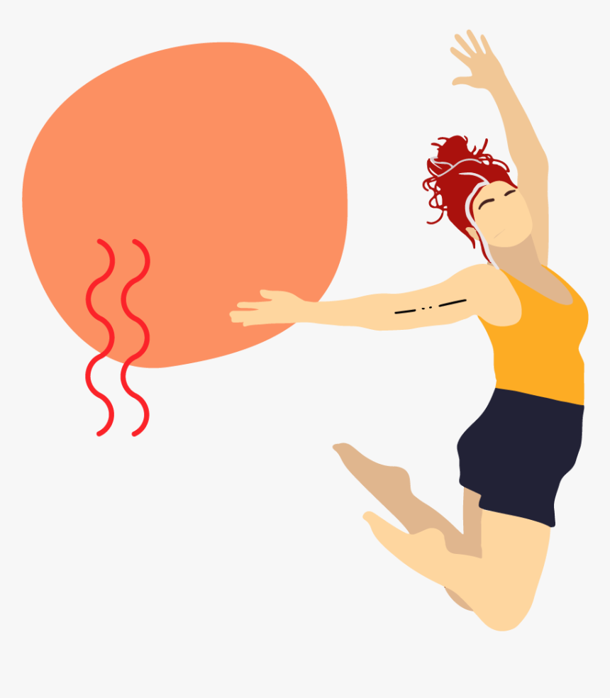 Dgaw Red Hair - Illustration, HD Png Download