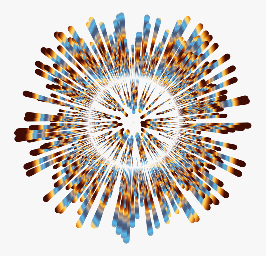 Symmetry,circle,line - Rainbow Explosion Transparent, HD Png Download