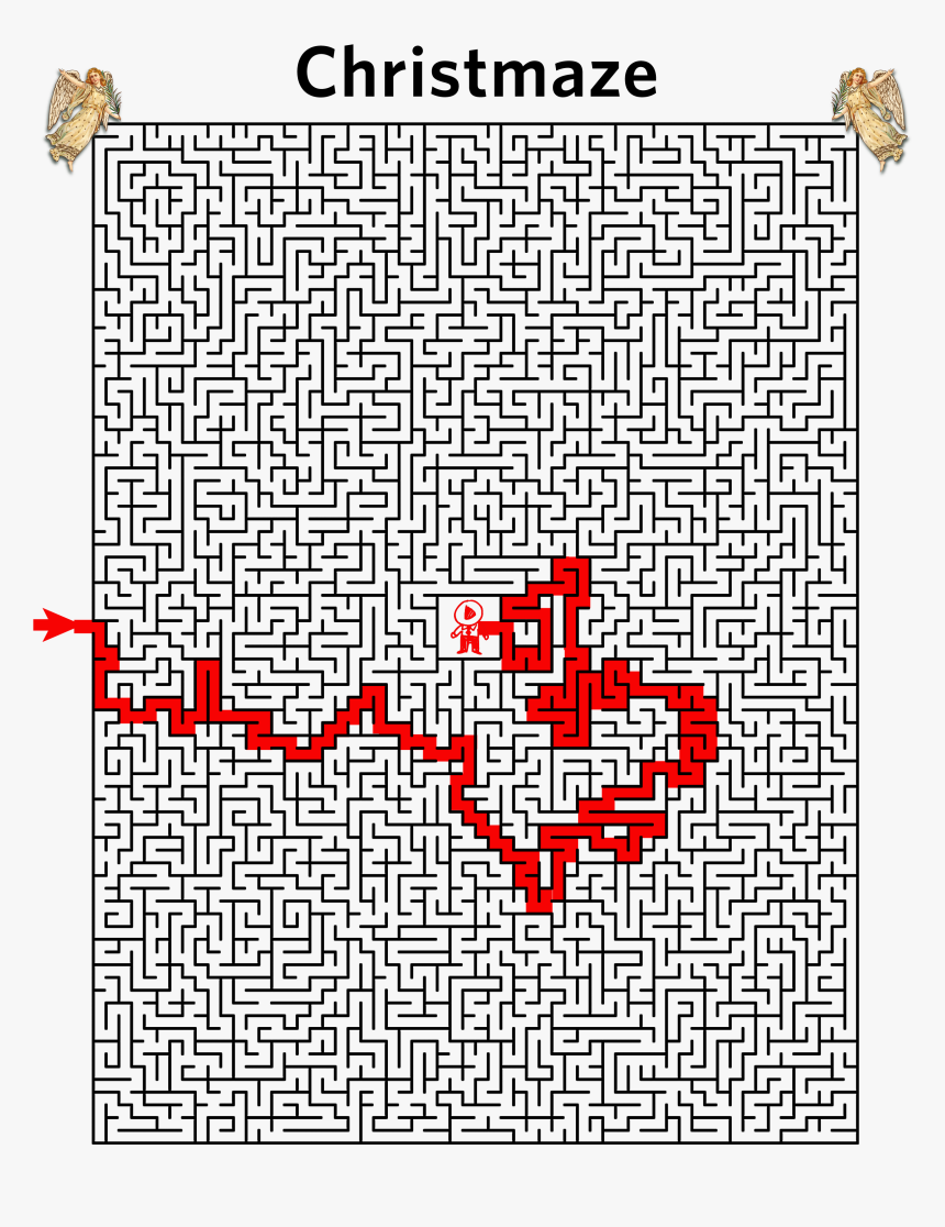 02 Dec - Maze, HD Png Download