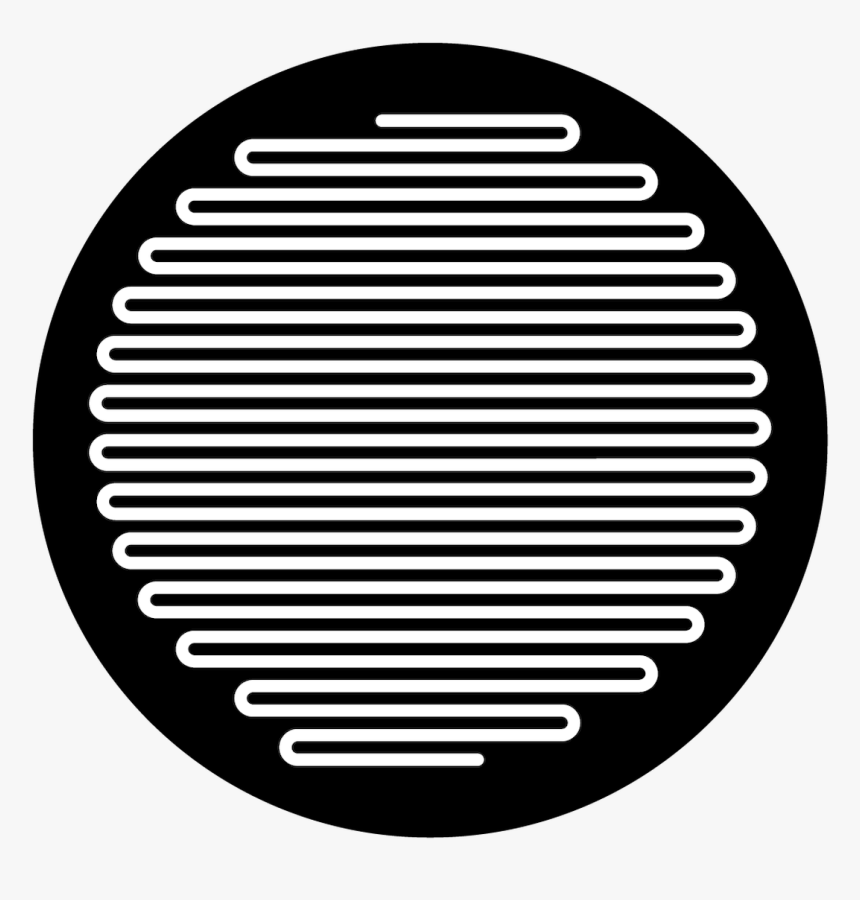 Apollo Design Sr-6179 Coil Maze B&w Superresolution - Circle, HD Png Download