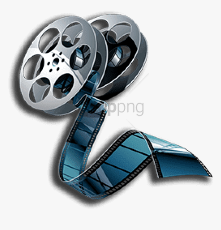 Movie Film Strip - Film Reel Transparent Png, Png Download