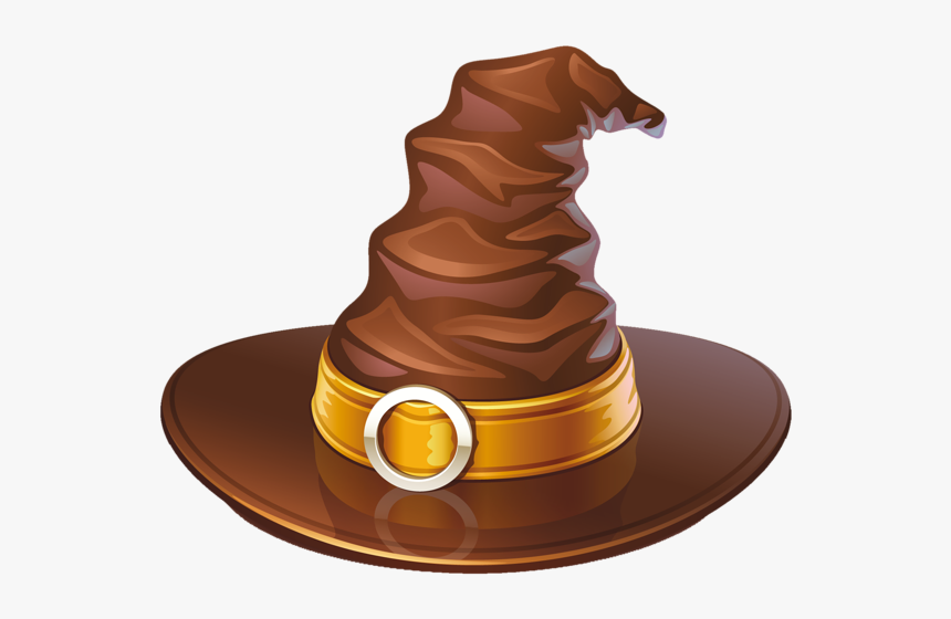 Orange Witch Hat Png, Transparent Png
