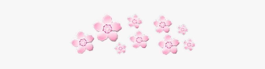 #flower #crown #pink #soft #pinkaesthetic #transparent - Pink Aesthetic Transparent Png, Png Download