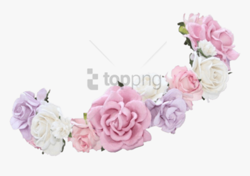 Flower Crown Transparent Overlay Png Image With Transparent - Transparent Flower Crown Png, Png Download