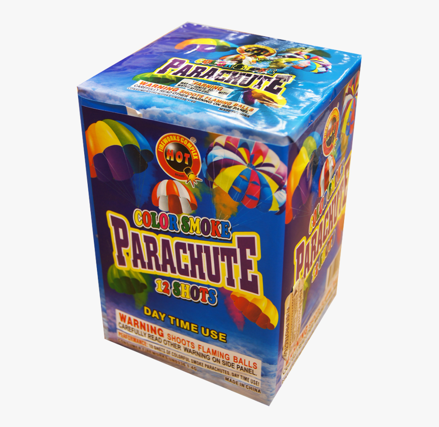 Color Smoke Parachute - Snack, HD Png Download