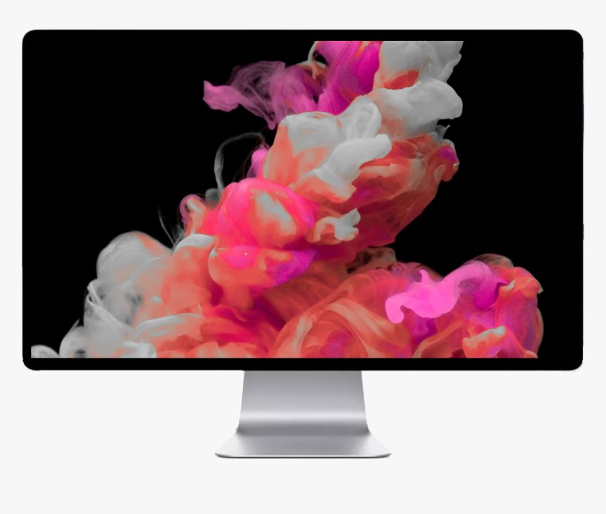 Colorful Smoke Effect Background, HD Png Download