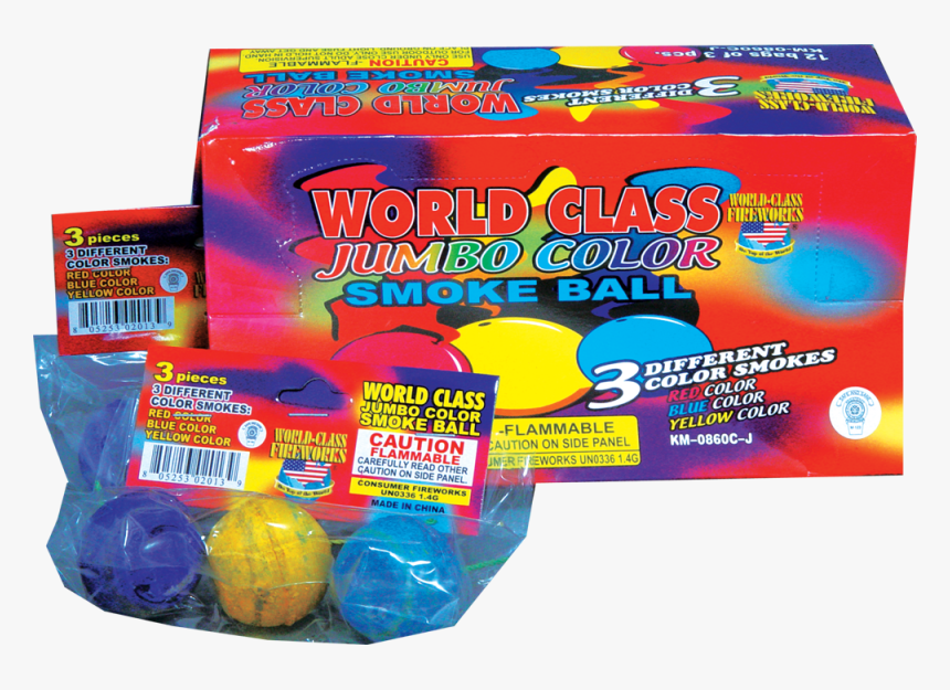 World Class Jumbo Color Smoke Ball- 8052530201312, HD Png Download