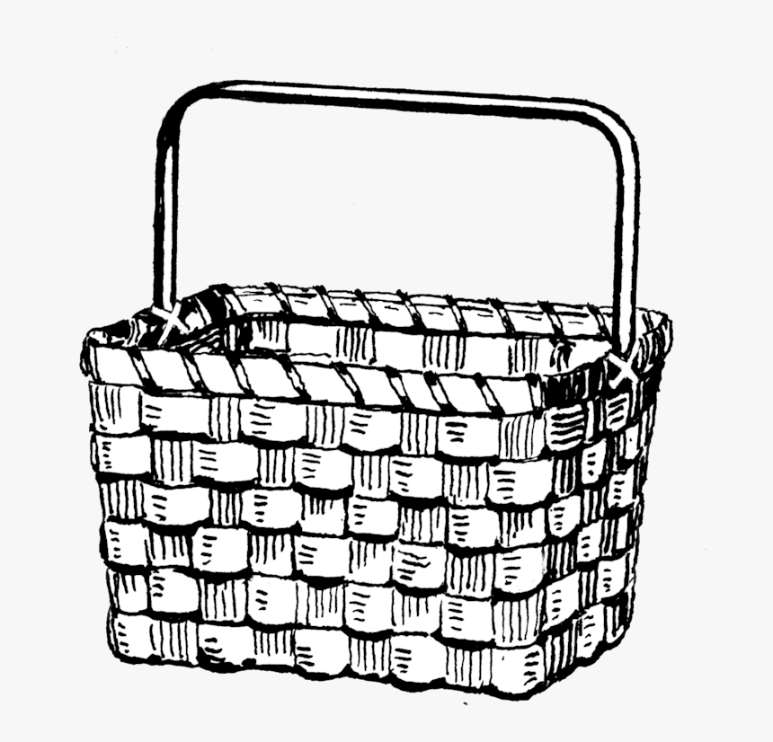 Hot Air Balloon Basket Drawing, HD Png Download