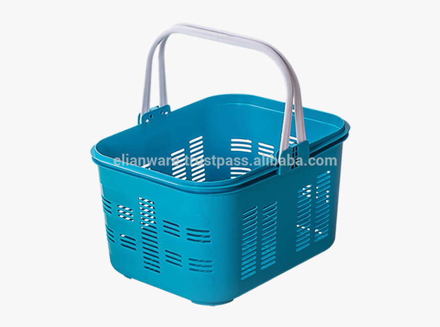 With Handled Plastic Picnic Basket - Elianware E 155, HD Png Download