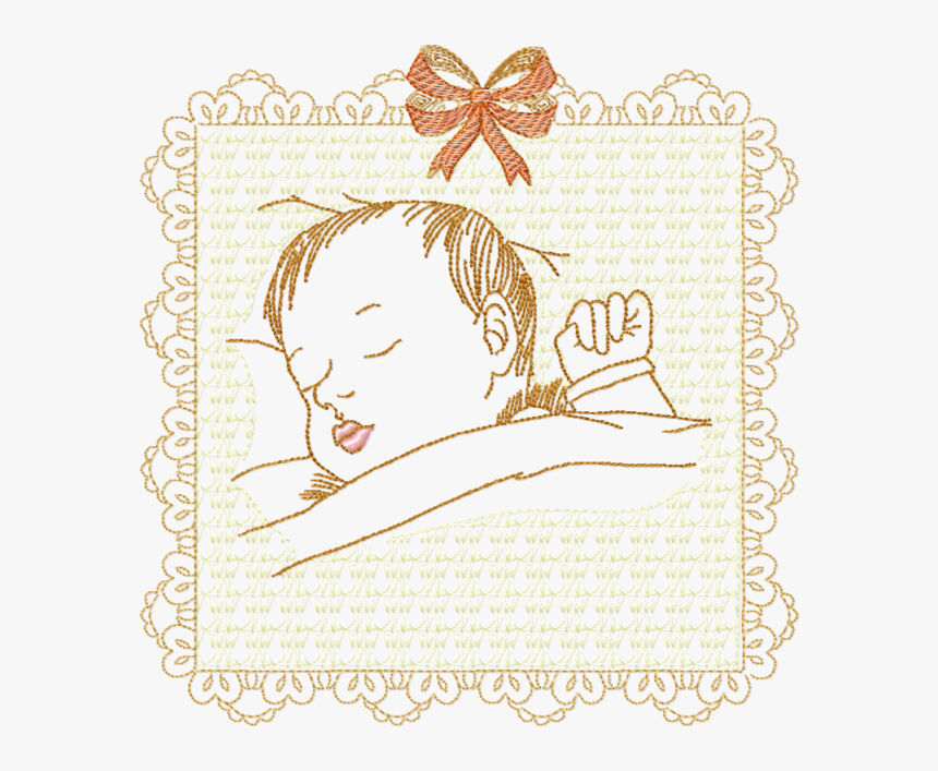 Babies Line Work And Blocks 10 Machine Embroidery Designs - Illustration, HD Png Download