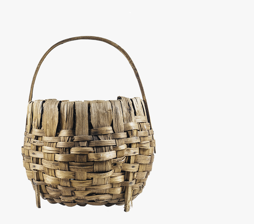 Split Oak Basket - Storage Basket, HD Png Download