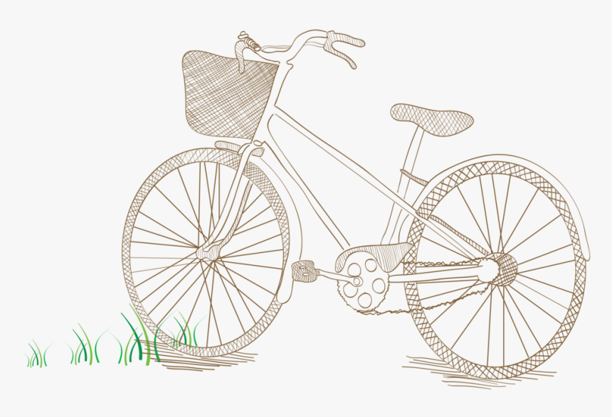 Hybrid Bicycle, HD Png Download