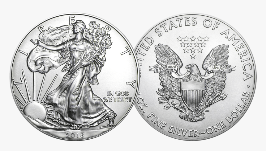 2019 American Silver Eagle, HD Png Download