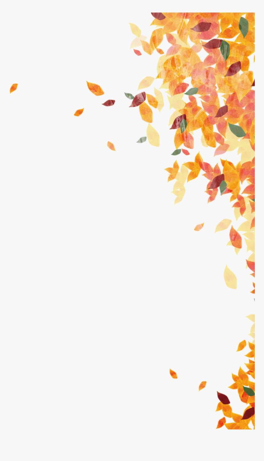 #ftestickers #nature #autumn #fall #tree #maple - Transparent Background Autumn Leaves Png, Png Download