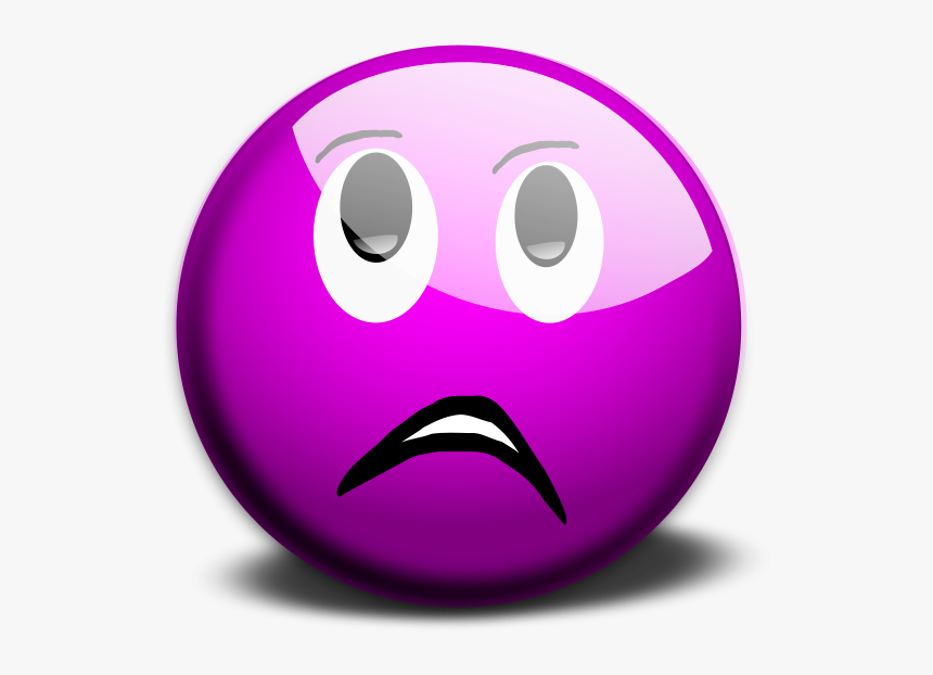 M Face Purple Smiley Png Clip Arts - Smiley Emoticon, Transparent Png