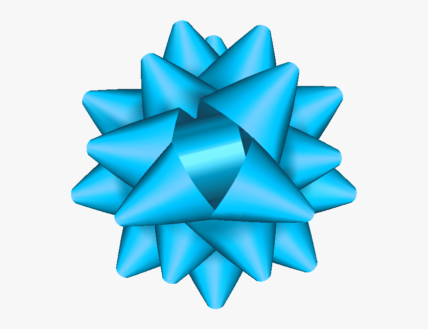 Turquoise Ribbon Png, Transparent Png