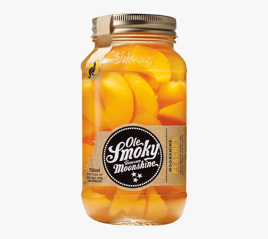 Ole Smoky Tenn Moonshine W/peaches - Ole Smoky Peaches, HD Png Download