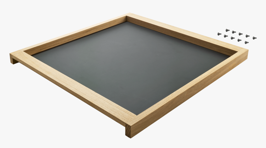 Removable Shelf With Oak Wood Frame Ra492660-1 - Plywood, HD Png Download