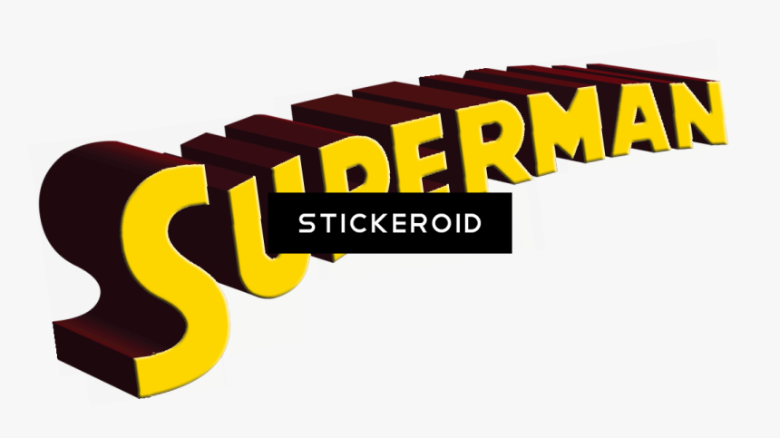 Superman Logo Pic - Superman Letras Png, Transparent Png