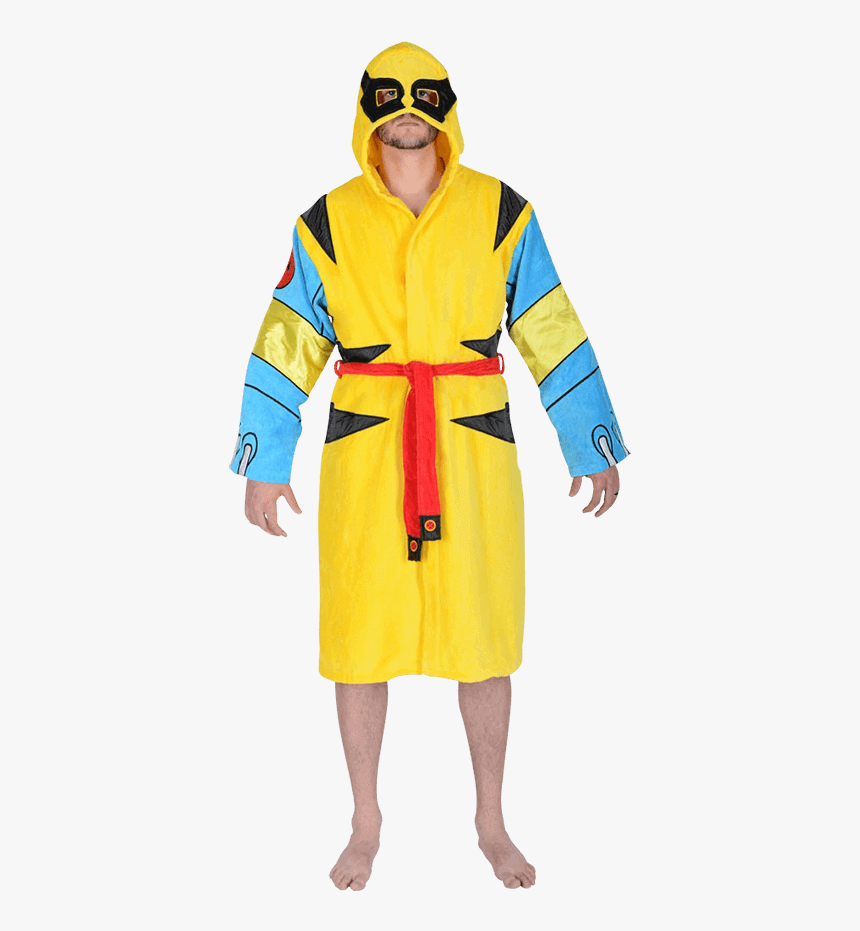 Marvel Hooded Wolverine Robe - Hooded Sci Fi Characters, HD Png Download