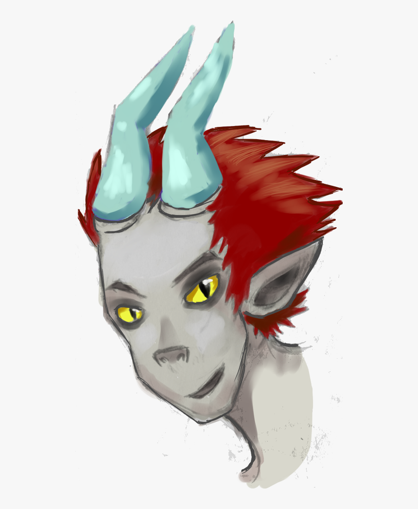 Snowdemonhorns2 - Illustration, HD Png Download