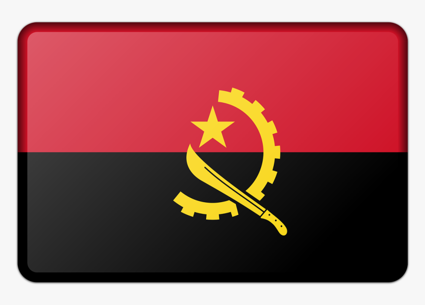 Flag Of Angola, HD Png Download
