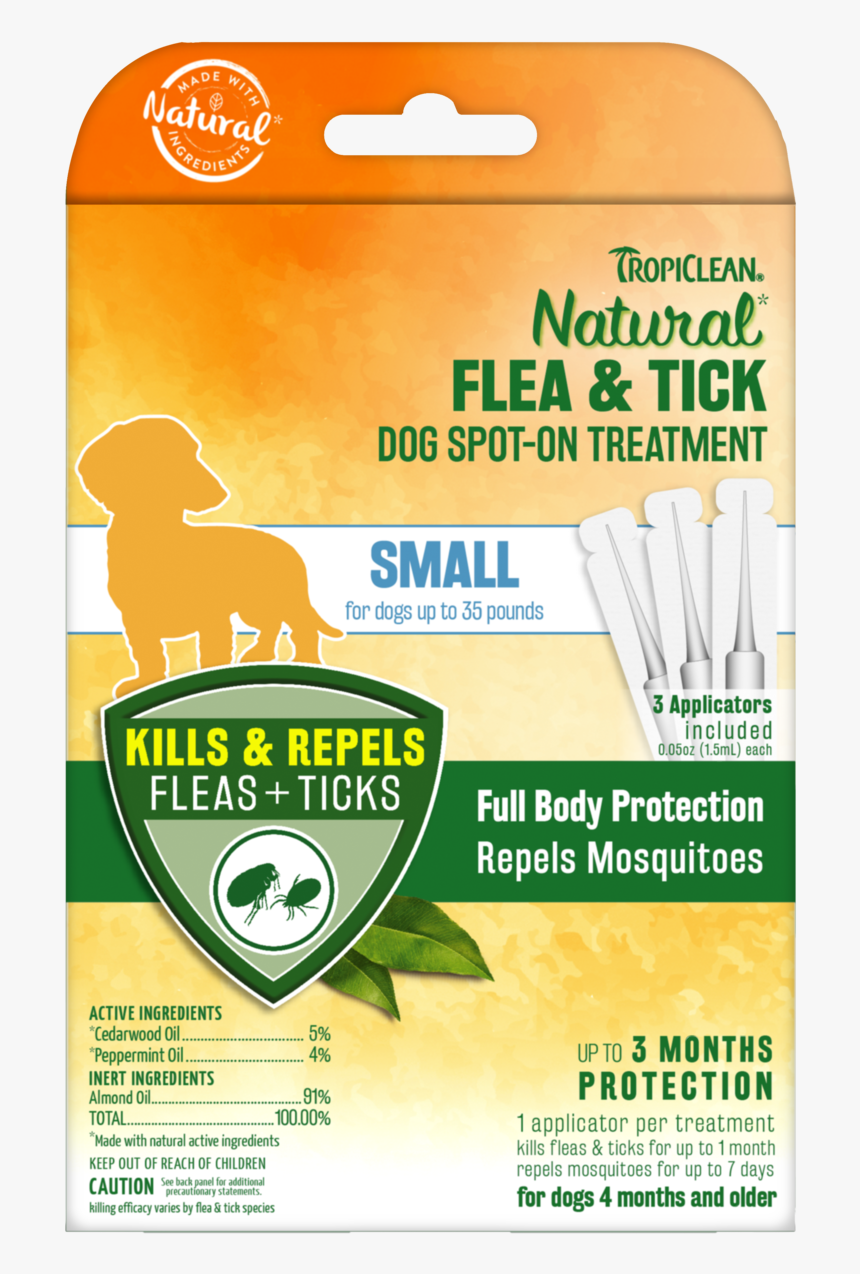 Tropiclean Natural Flea & Tick Dog Collar, HD Png Download