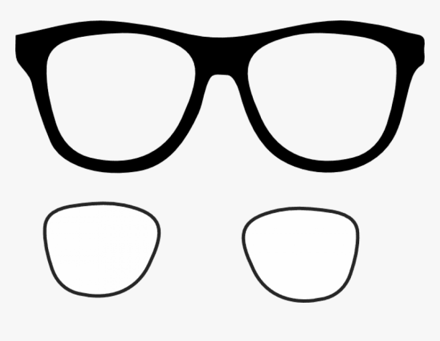 Transparent Glasses Clip Art - Eye Glass Clip Art, HD Png Download