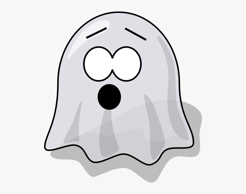 Scared Ghost Svg Clip Arts - Ghost Clip Art, HD Png Download