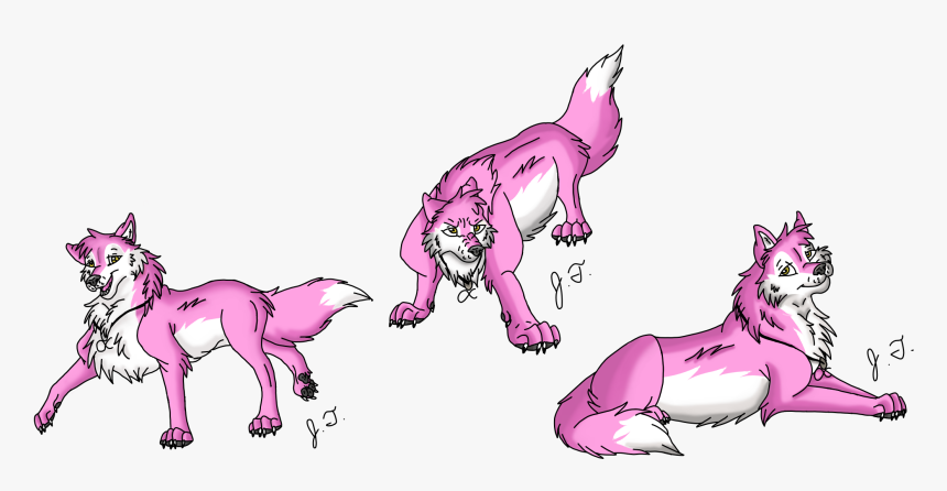 Lupa Poses - Cartoon, HD Png Download
