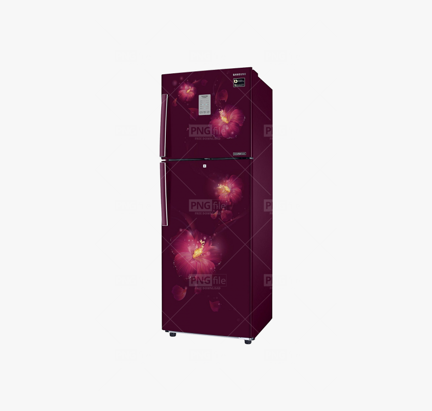 Samsung 253 L Frost Free Double Door Refrigerator, HD Png Download