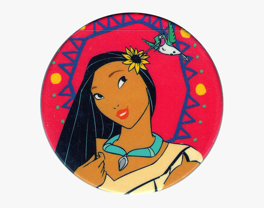 Disney S Pocahontas Milk Caps Flit - Pocahontas Circle, HD Png Download