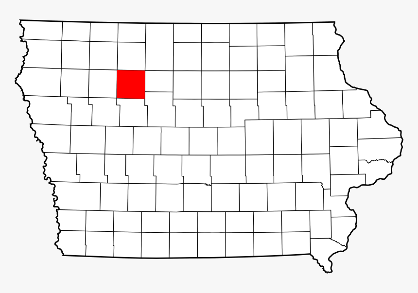 Guthrie Center Iowa Map, HD Png Download