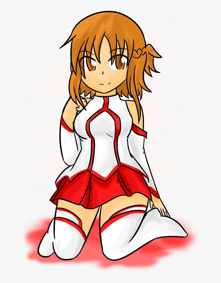 Asuna Transparent Haircut - Asuna Yuuki Short Hair, HD Png Download