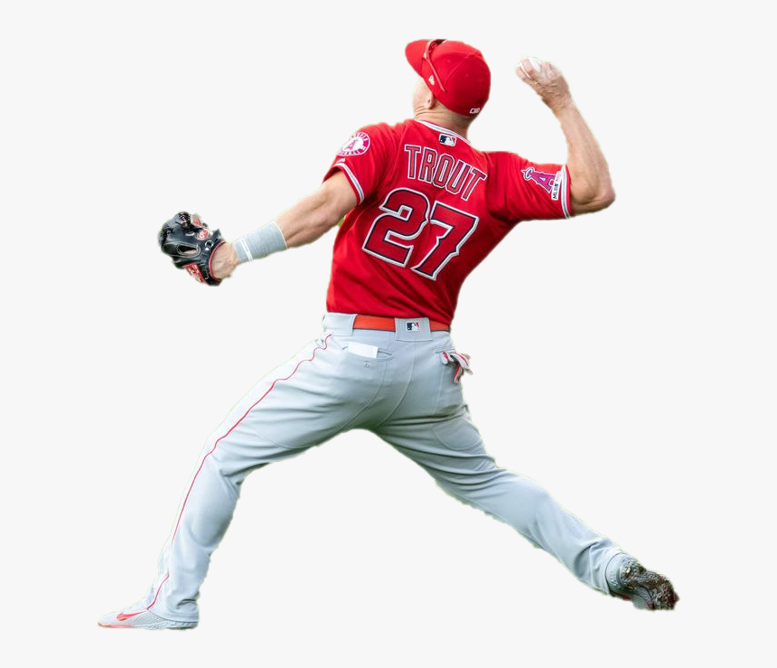 Mike Trout Transparent Image - College Baseball, HD Png Download