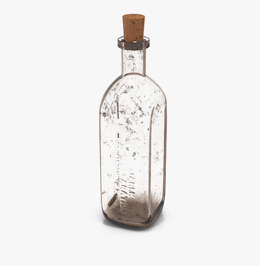 Glass Bottle Wood - Old Bottles Png, Transparent Png