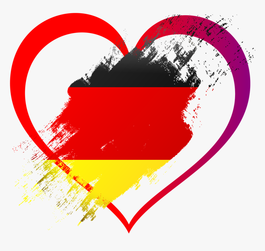 Germany Flag Love, HD Png Download