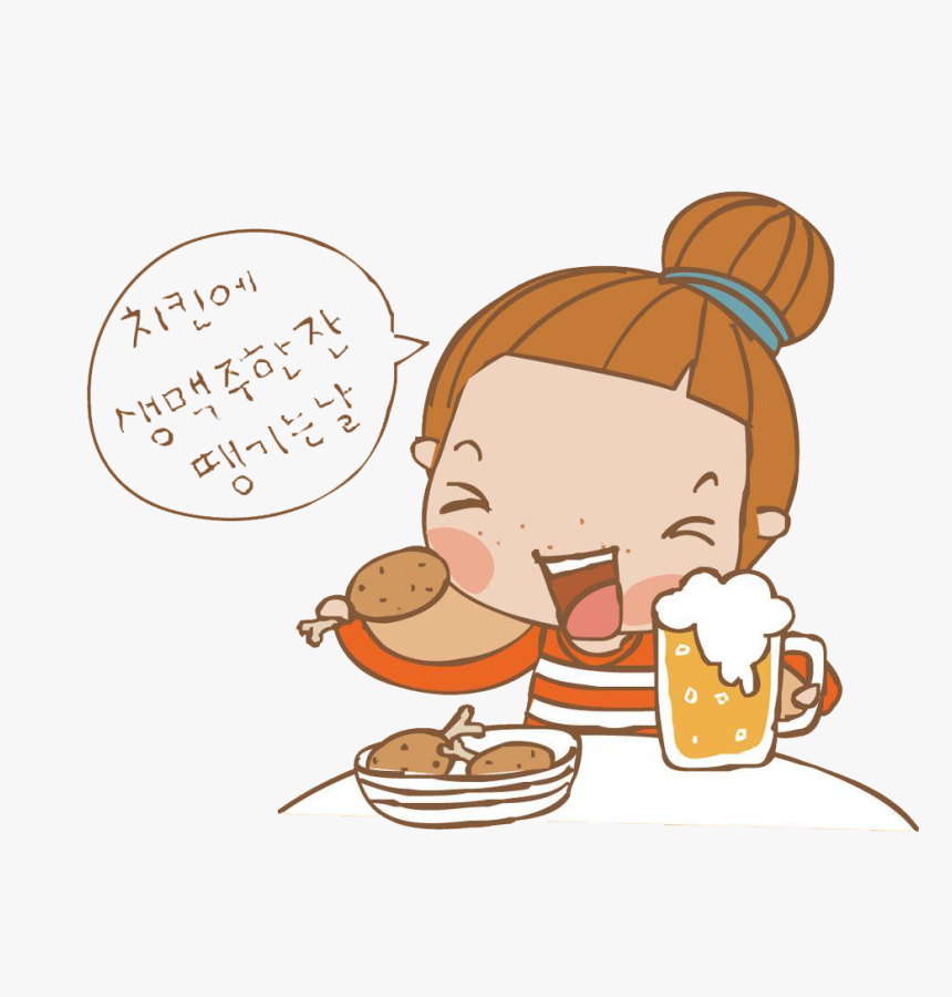 Breakfast Vector Download Huge Freebie For - Eating And Drinking Cartoon, HD Png Download