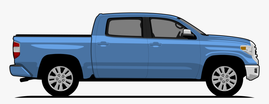 Toyota Tundra 2007 Crewmax 2014 Cavalryblue - Pickup Truck, HD Png Download