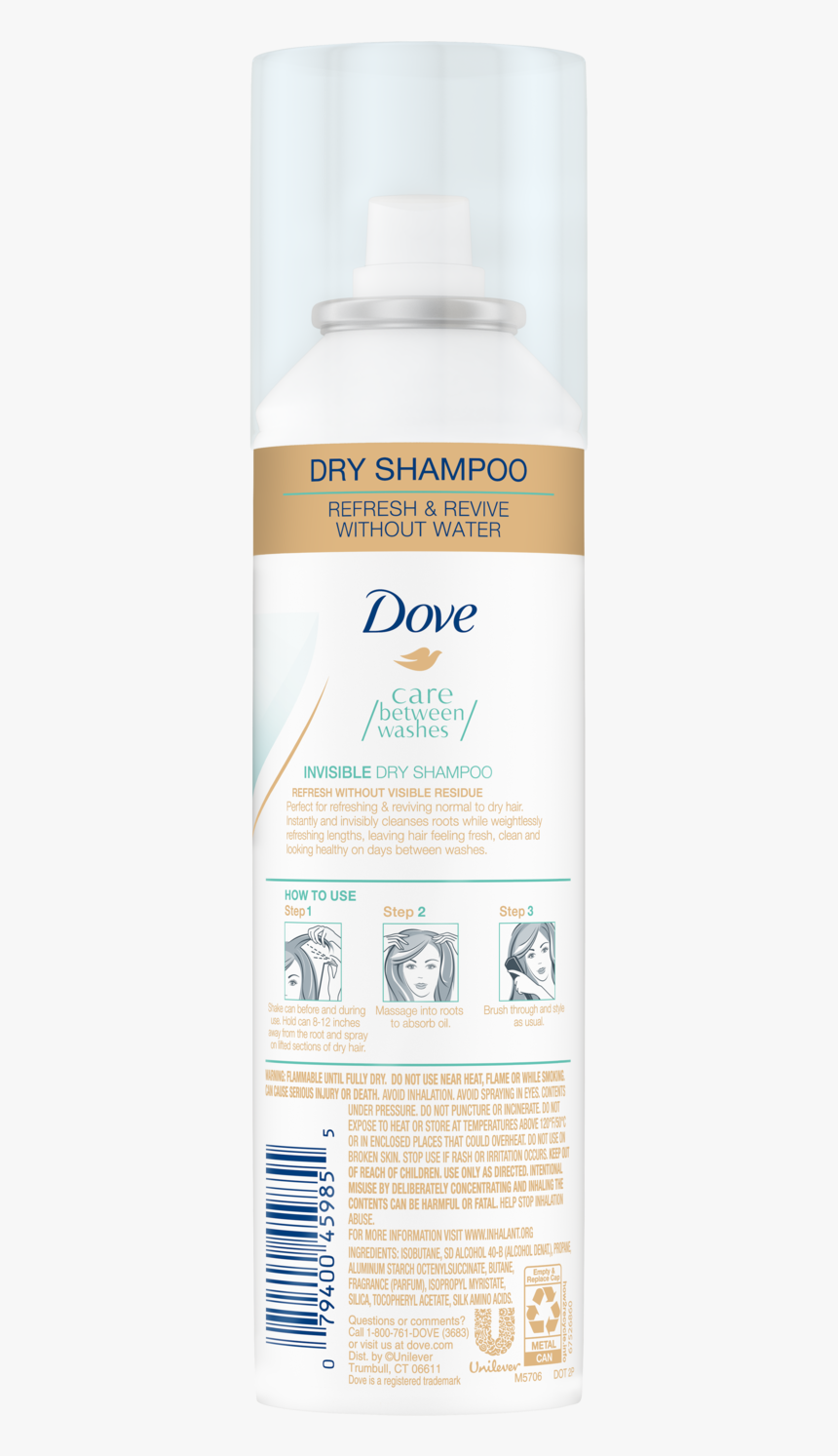 Dove Detox Dry Shampoo, HD Png Download