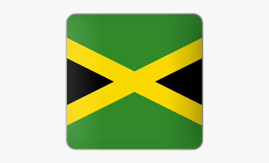 Download Flag Icon Of Jamaica At Png Format - Jamaica Flag High Resolution Square, Transparent Png