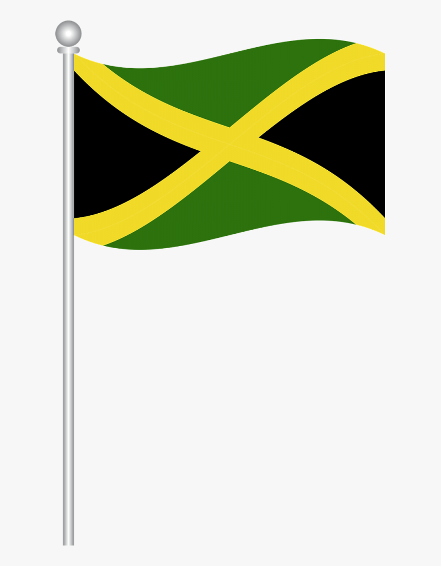 Black Pearl Jamaican Flag Jamaica Flag Png, Transparent Png , Transparent Png Image PNGitem