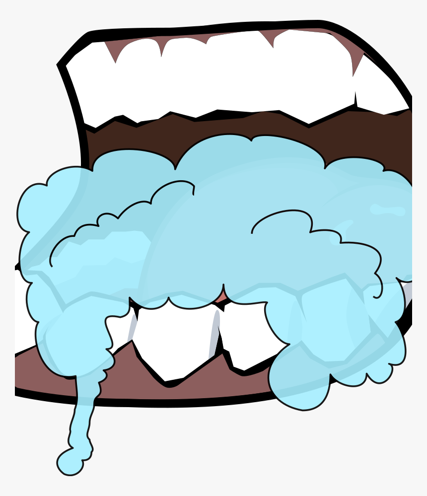 Mouth Foaming - Foam Clipart, HD Png Download