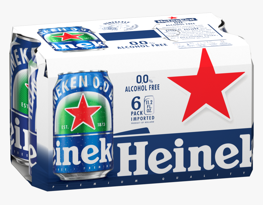 Heineken 0.0 6 Pack, HD Png Download