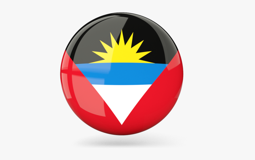 Antigua And Barbuda Flag Icon, HD Png Download