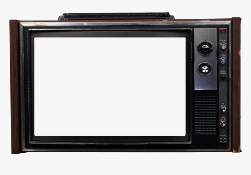 Old Television Png, Transparent Png