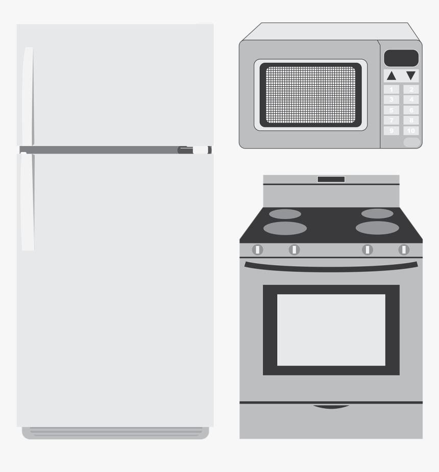 Clipart Kitchen Appliances, HD Png Download